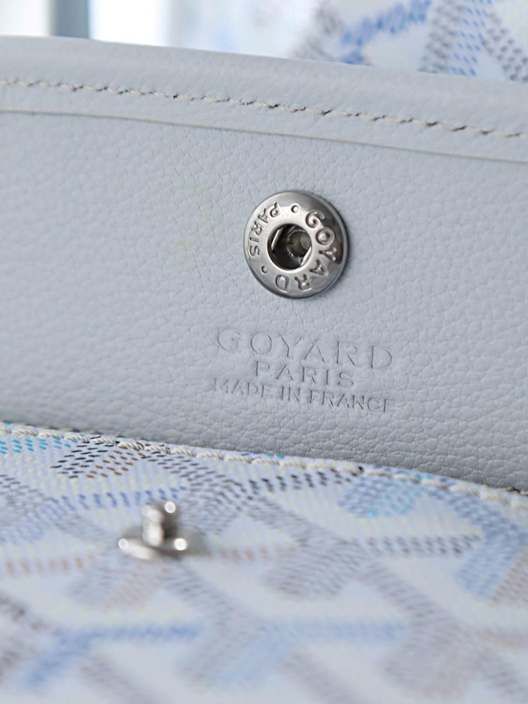 GOYARD 戈雅双面 Belvedere Reversible Mini Tote (Canvas and Leather) — Dual-use bag (handheld/shoulder carry)-F0-ANJCROMINCG