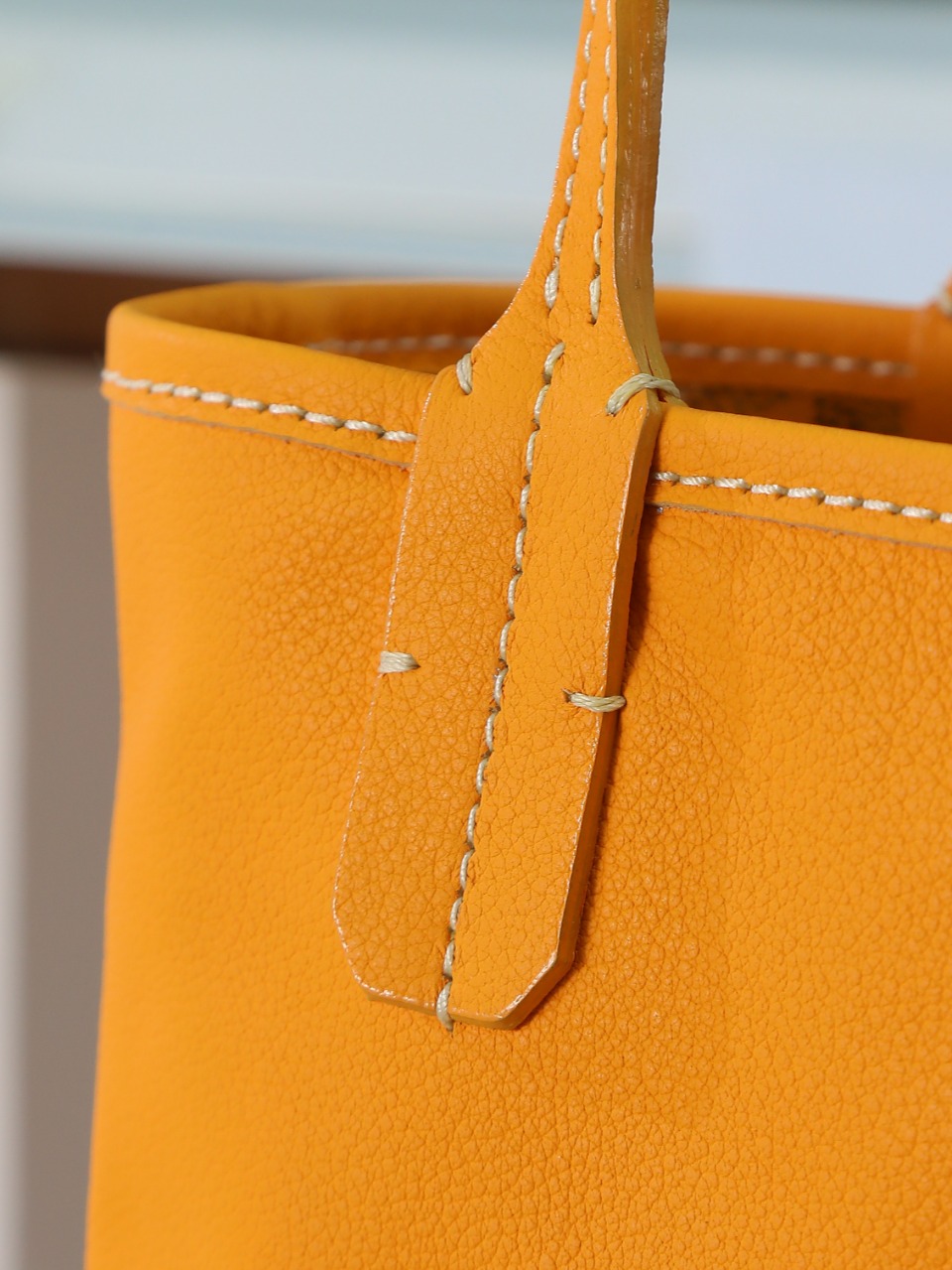 GOYARD 戈雅双面 Belvedere Reversible Mini Tote (Canvas and Leather) — Dual-use bag (handheld/shoulder carry)-F0-ANJOUSMINCG08TY08P