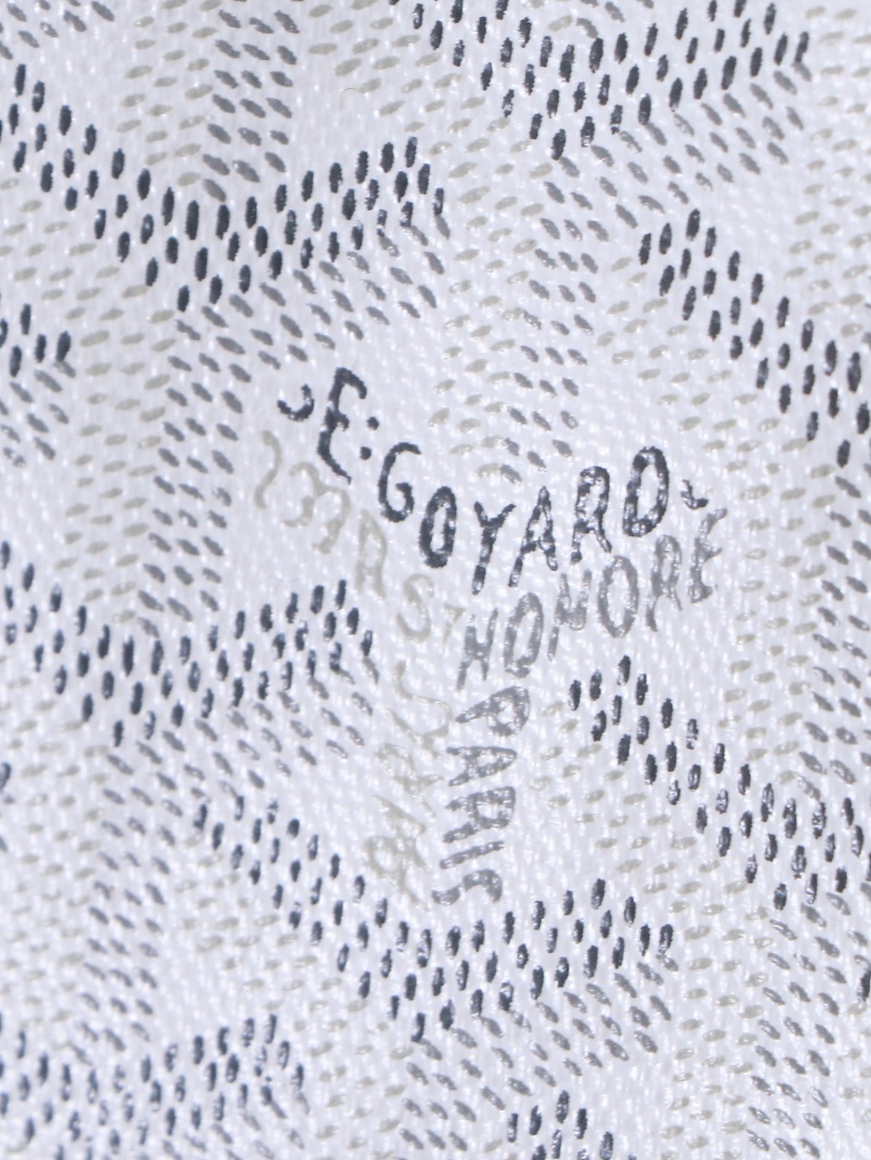 GOYARD 戈雅双面 Belvedere Reversible Mini Tote (Canvas and Leather) — Dual-use bag (handheld/shoulder carry)-F0-ANJCROMINCG-50TY50P