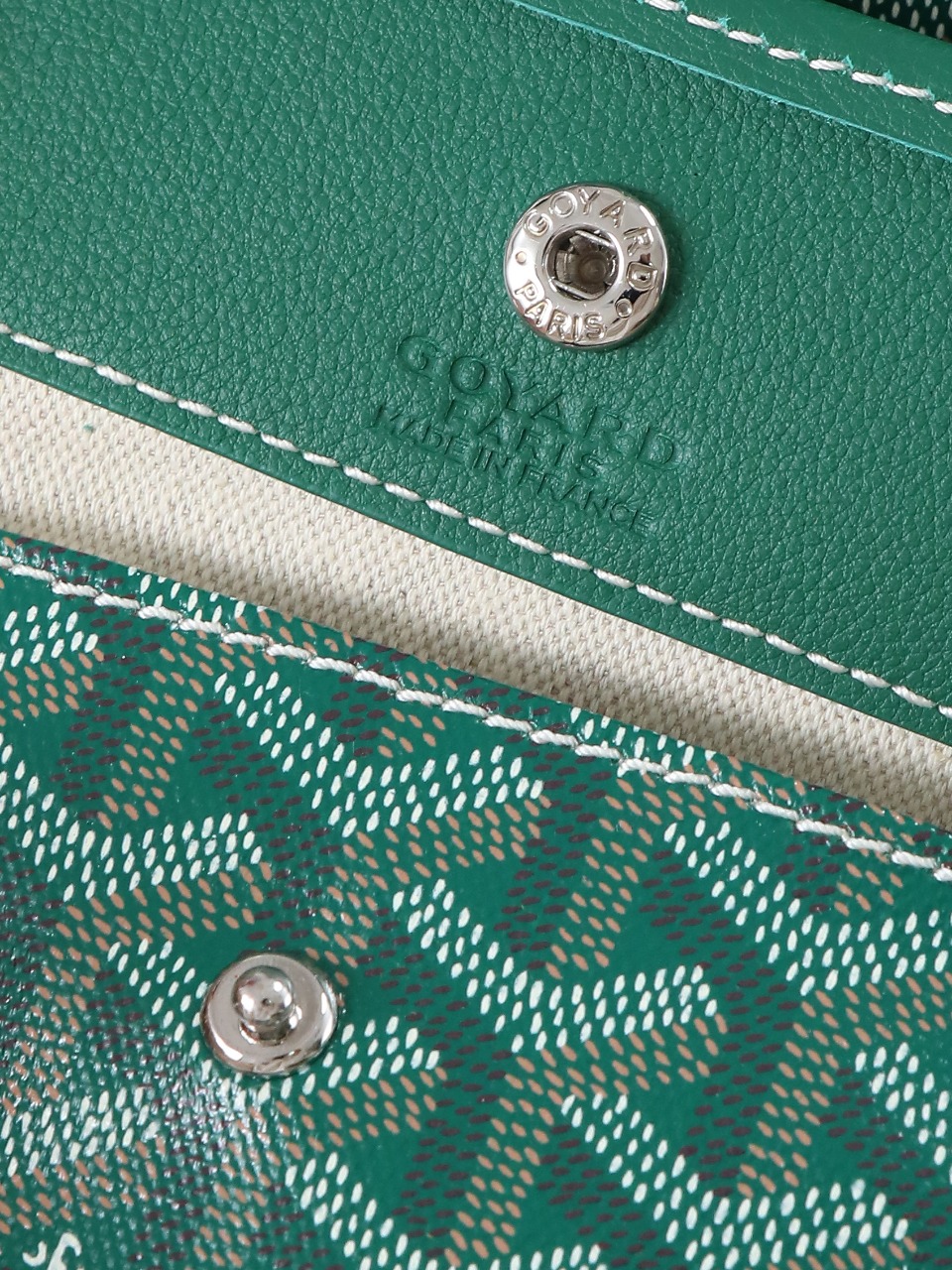 GOYARD 戈雅双面 Belvedere Reversible Mini Tote (Canvas and Leather) — Dual-use bag (handheld/shoulder carry)-F0-ANJCROMINCG 