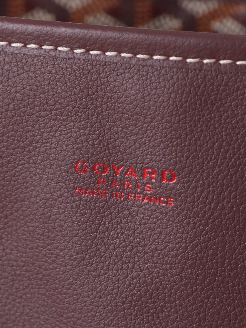 GOYARD 戈雅双面 Belvedere Reversible Mini Tote (Canvas and Leather) — Dual-use bag (handheld/shoulder carry)-F0-ANJCROMINCG 