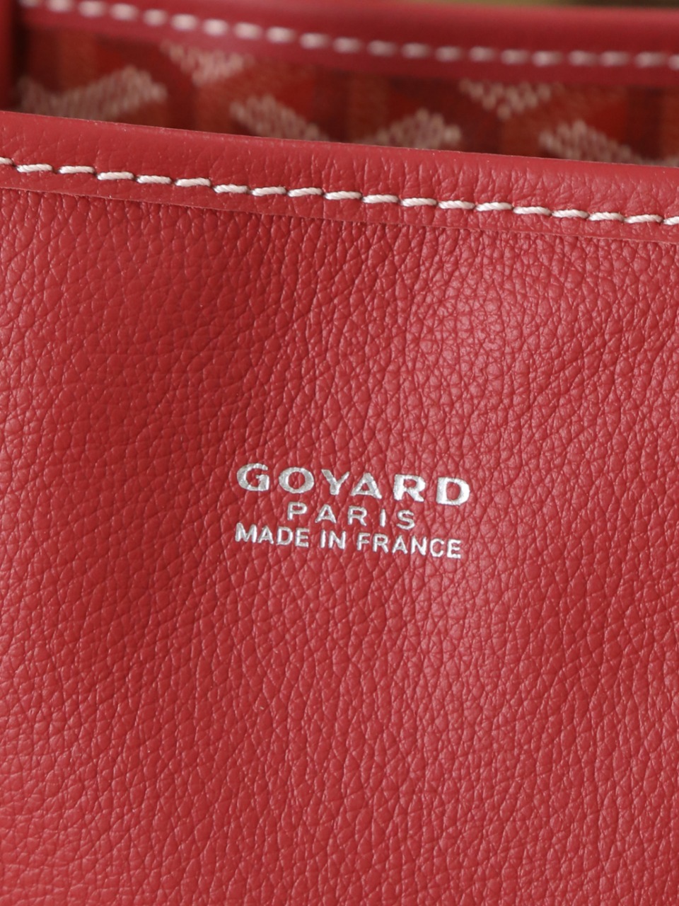GOYARD 戈雅双面 Belvedere Reversible Mini Tote (Canvas and Leather) — Dual-use bag (handheld/shoulder carry)-F0-ANJCROMINCG 