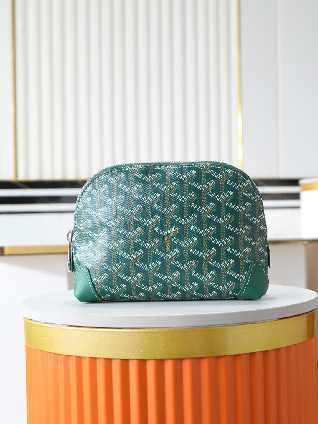 GOYARD 戈雅化妆包  Vendome (Canvas and Leather) — Women's Cosmetic Bag-F0- VENDOTPMLTY