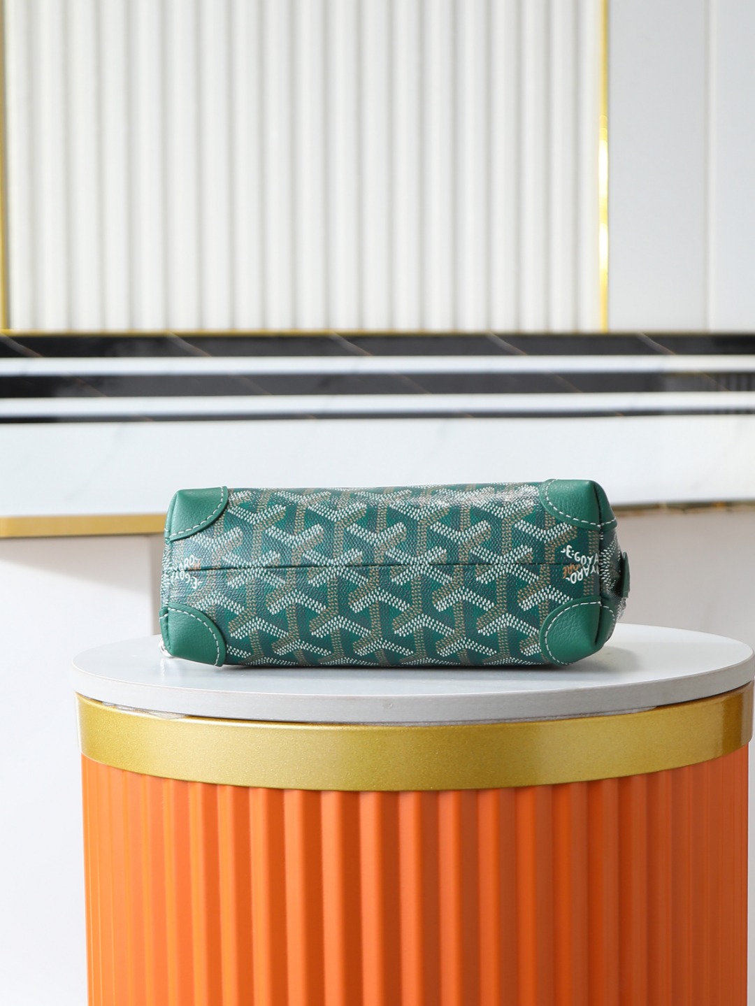 GOYARD 戈雅化妆包  Vendome (Canvas and Leather) — Women's Cosmetic Bag-F0- VENDOTPMLTY