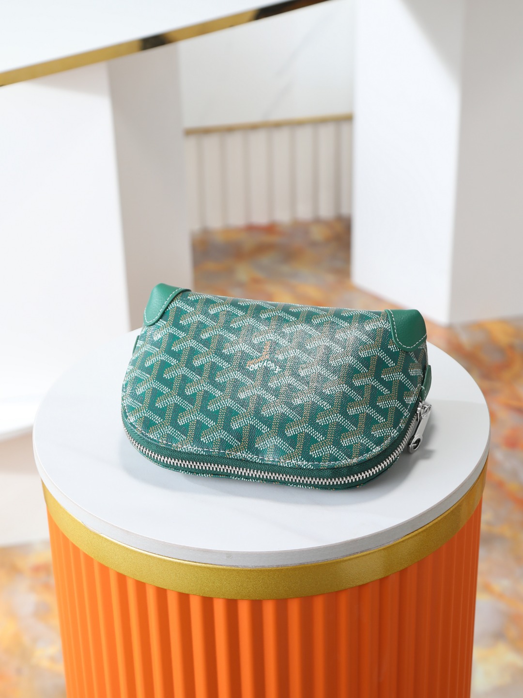 GOYARD 戈雅化妆包  Vendome (Canvas and Leather) — Women's Cosmetic Bag-F0- VENDOTPMLTY