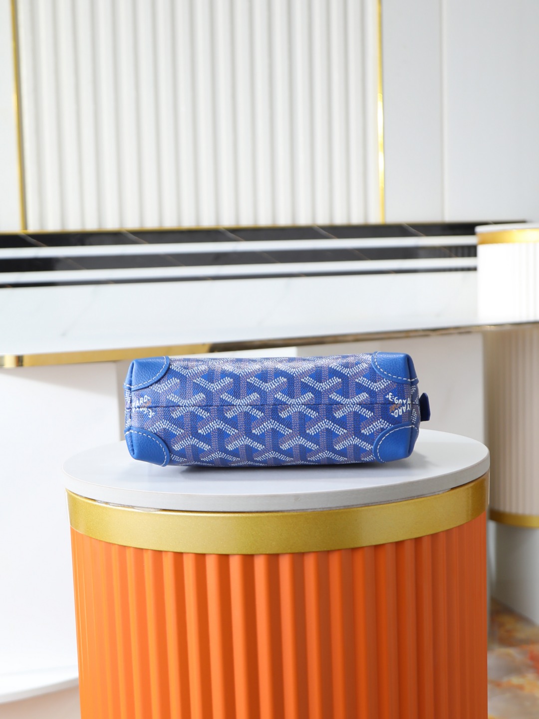 GOYARD 戈雅化妆包  Vendome (Canvas and Leather) — Women's Cosmetic Bag-F0- VENDOTPMLTY