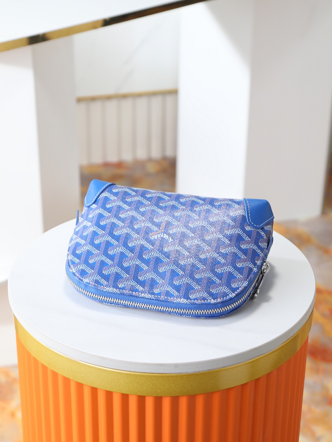 GOYARD 戈雅化妆包  Vendome (Canvas and Leather) — Women's Cosmetic Bag-F0- VENDOTPMLTY