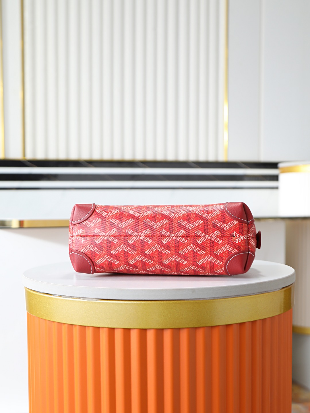 GOYARD 戈雅化妆包  Vendome (Canvas and Leather) — Women's Cosmetic Bag-F0- VENDOTPMLTY