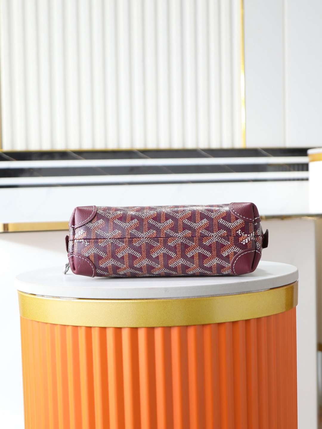 GOYARD 戈雅化妆包  Vendome (Canvas and Leather) — Women's Cosmetic Bag-F0- VENDOTPMLTY