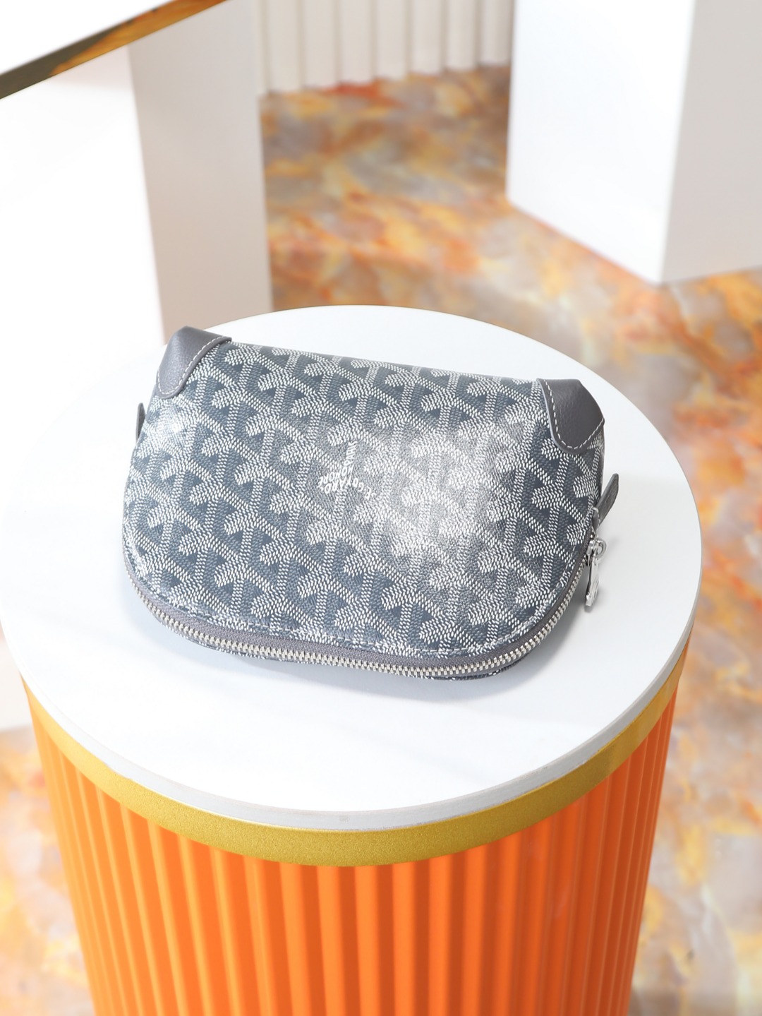 GOYARD 戈雅化妆包  Vendome (Canvas and Leather) — Women's Cosmetic Bag-F0- VENDOTPMLTY