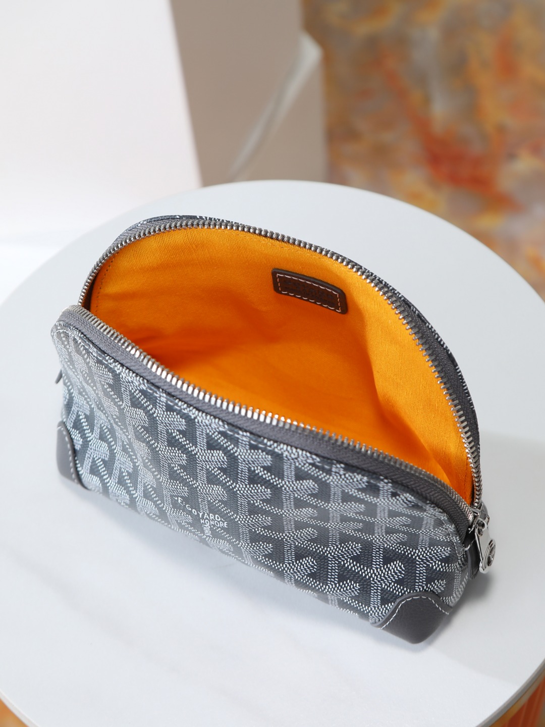 GOYARD 戈雅化妆包  Vendome (Canvas and Leather) — Women's Cosmetic Bag-F0- VENDOTPMLTY