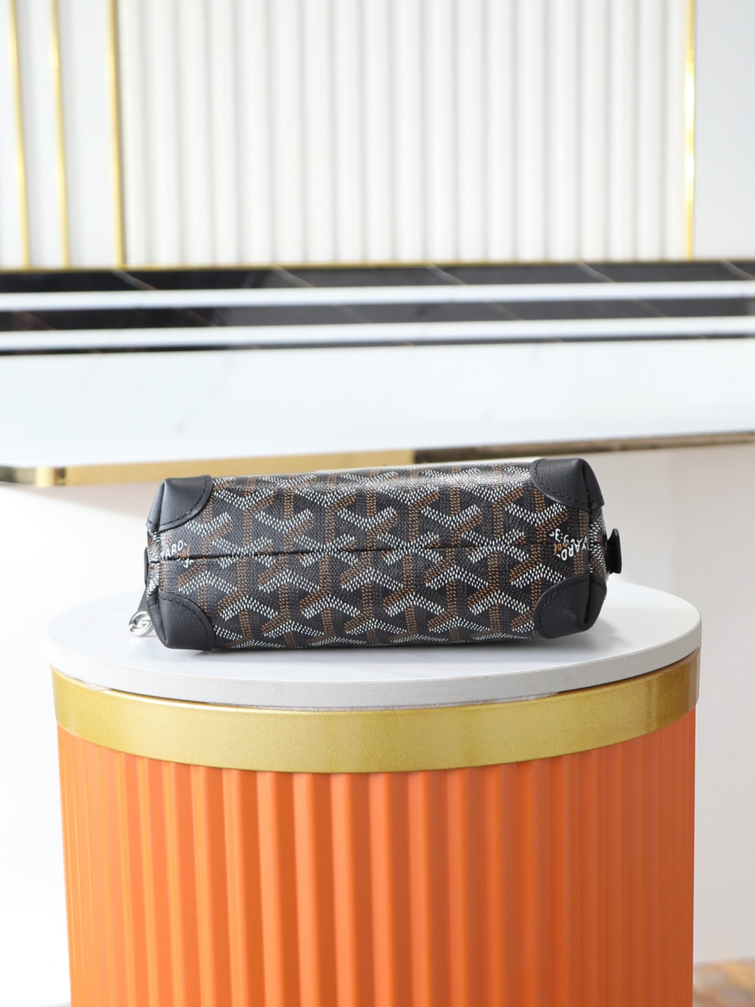 GOYARD 戈雅化妆包  Vendome (Canvas and Leather) — Women's Cosmetic Bag-F0- VENDOTPMLTY