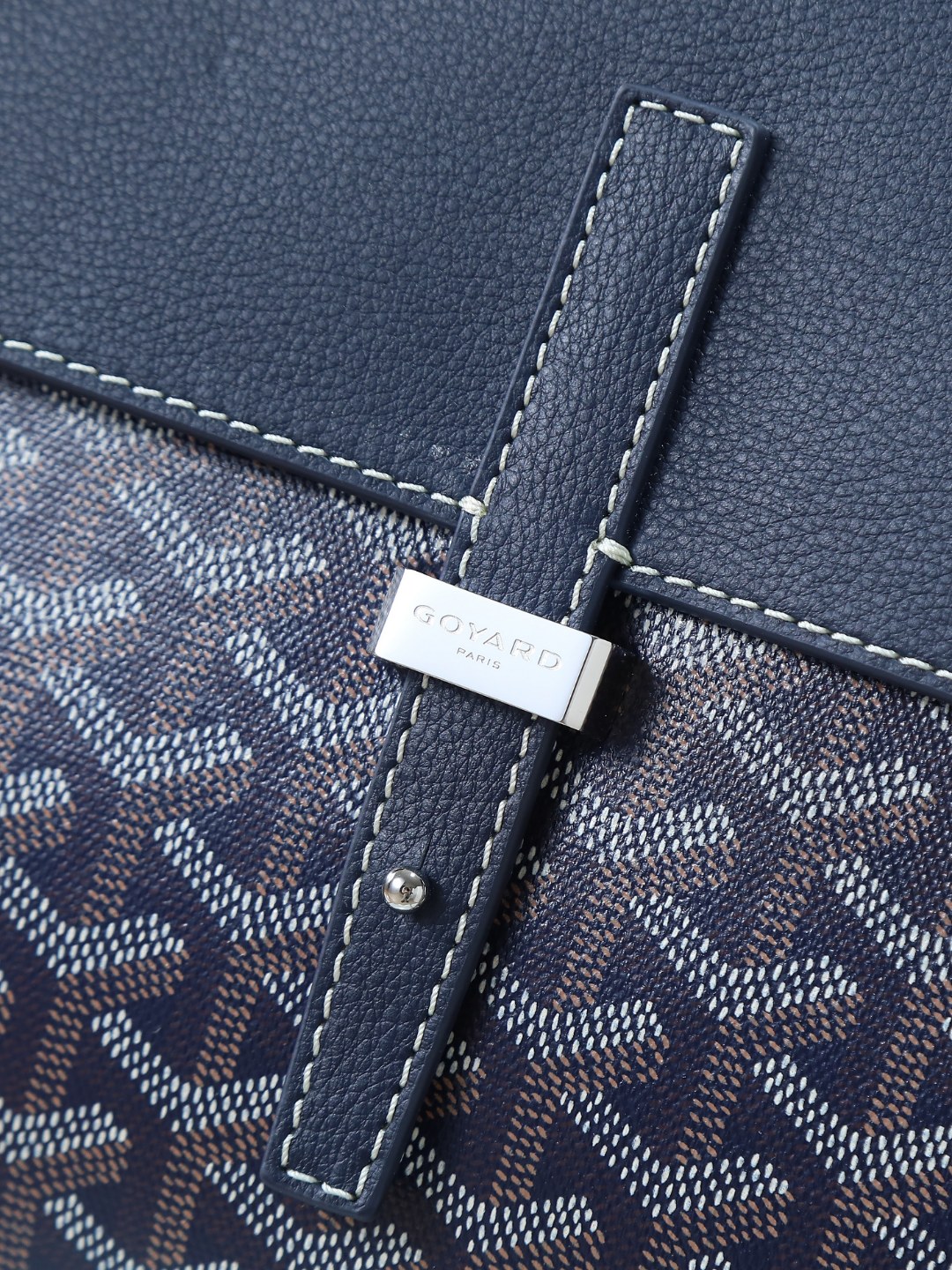 GOYARD 戈雅 邮差 COURSIER (Canvas and Leather) — Crossbody Bag-F0- COURSIMMLTY