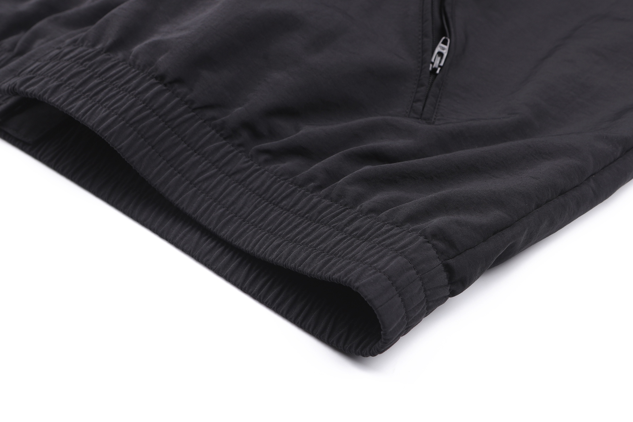 Balenciaga 巴黎世家 刺绣logo拉链立领夹克 外套 长袖 黑色 B5