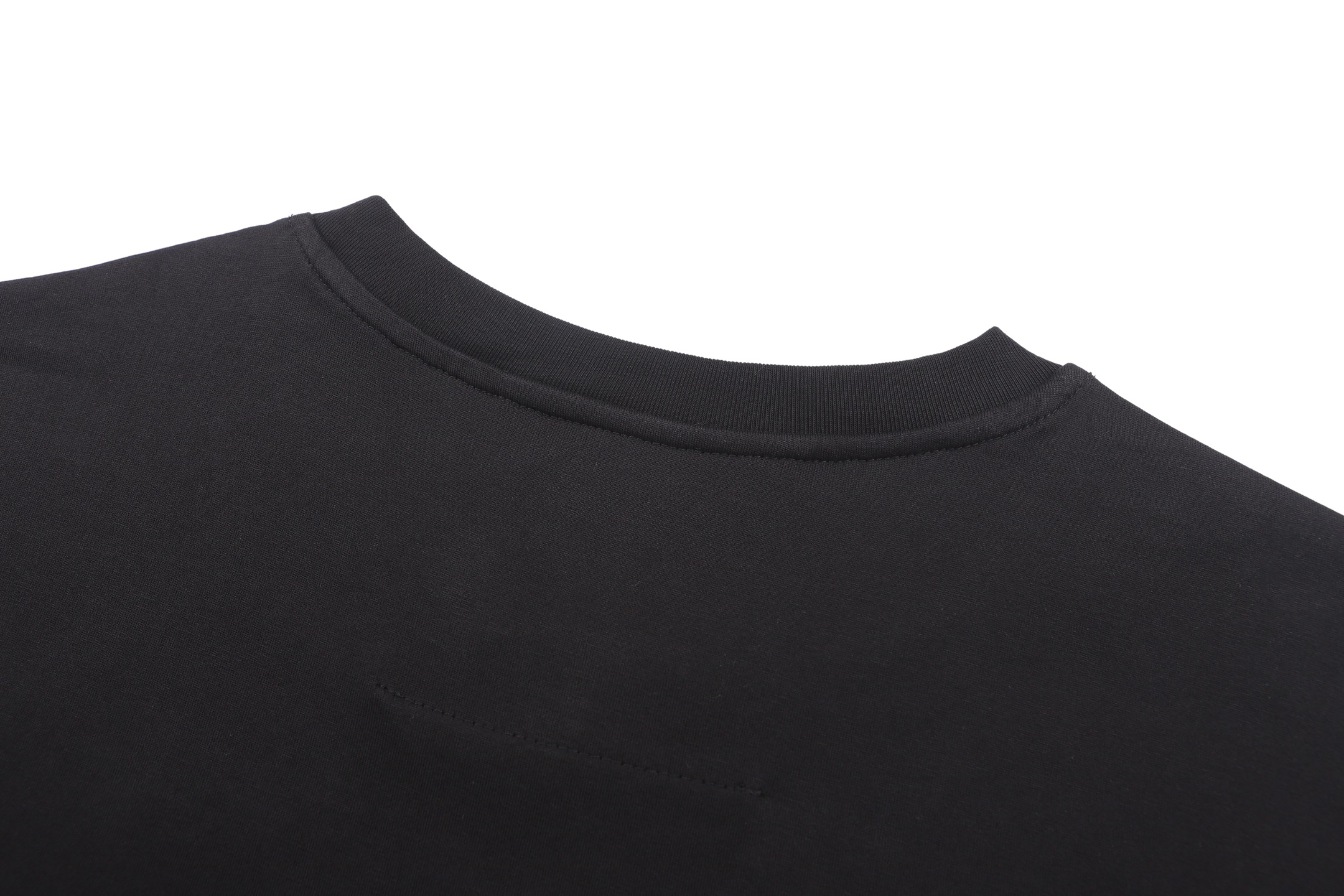 Givenchy 纪梵希 双层字母logo印花圆领短袖 T恤 夏款 白色 黑色 A0