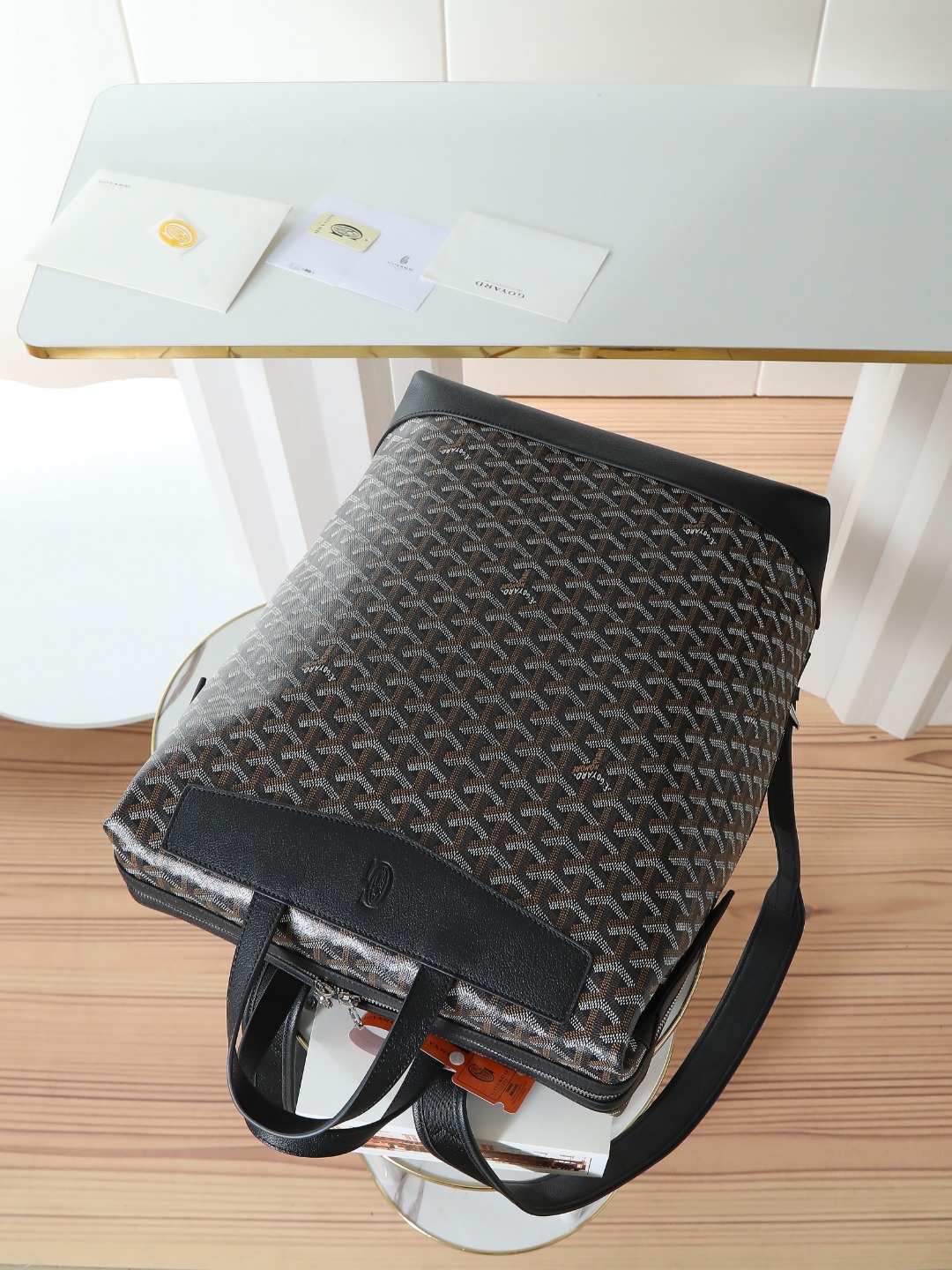 GOYARD 戈雅 双肩 Cisalpin (Canvas and Leather) — Backpack-F0-CISALPMMLTY