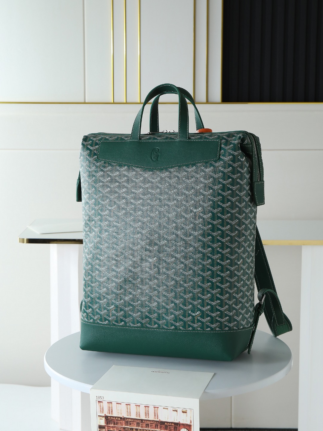 GOYARD 戈雅 双肩 Cisalpin (Canvas and Leather) — Backpack-F0-CISALPMMLTY