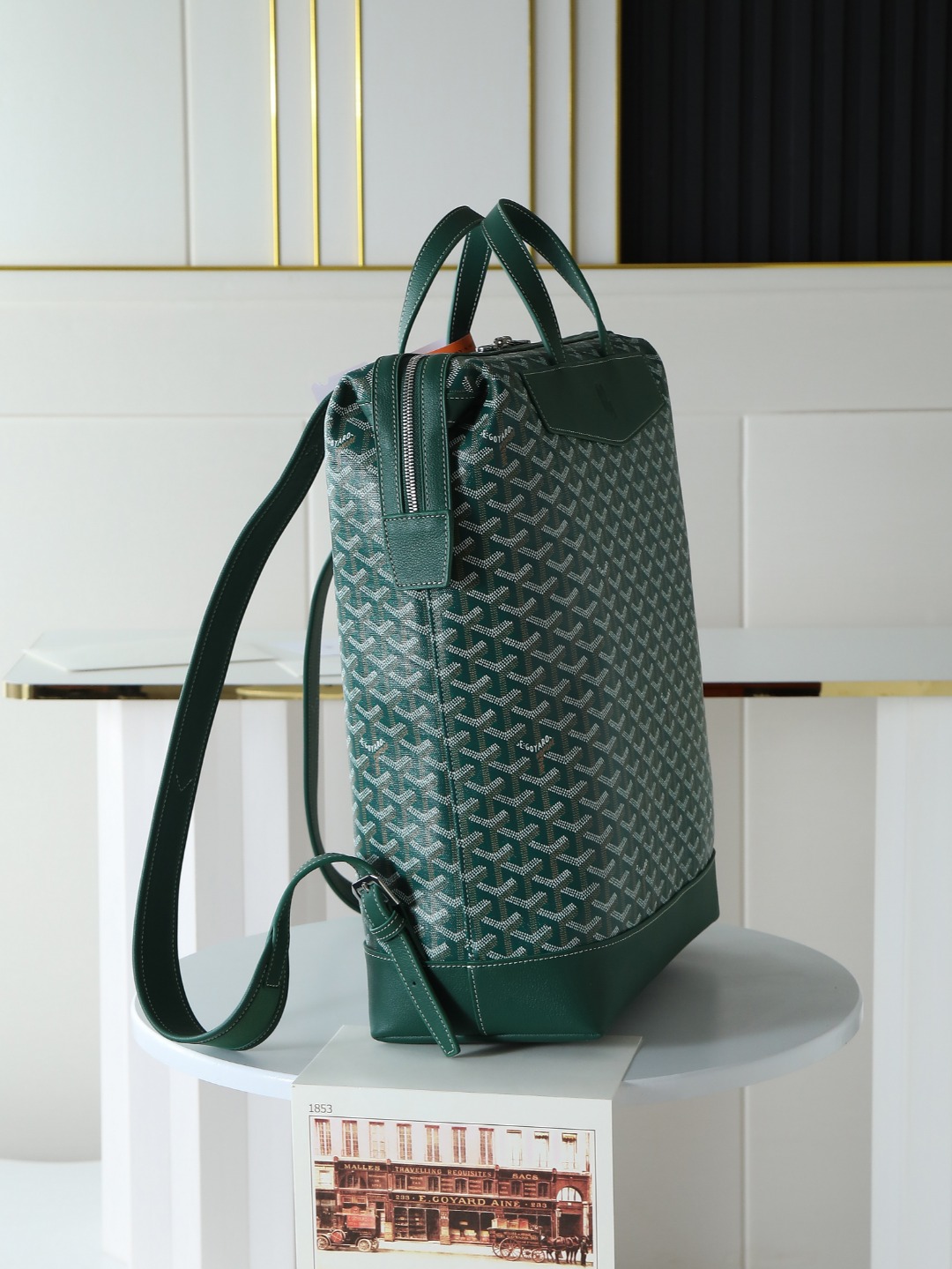 GOYARD 戈雅 双肩 Cisalpin (Canvas and Leather) — Backpack-F0-CISALPMMLTY