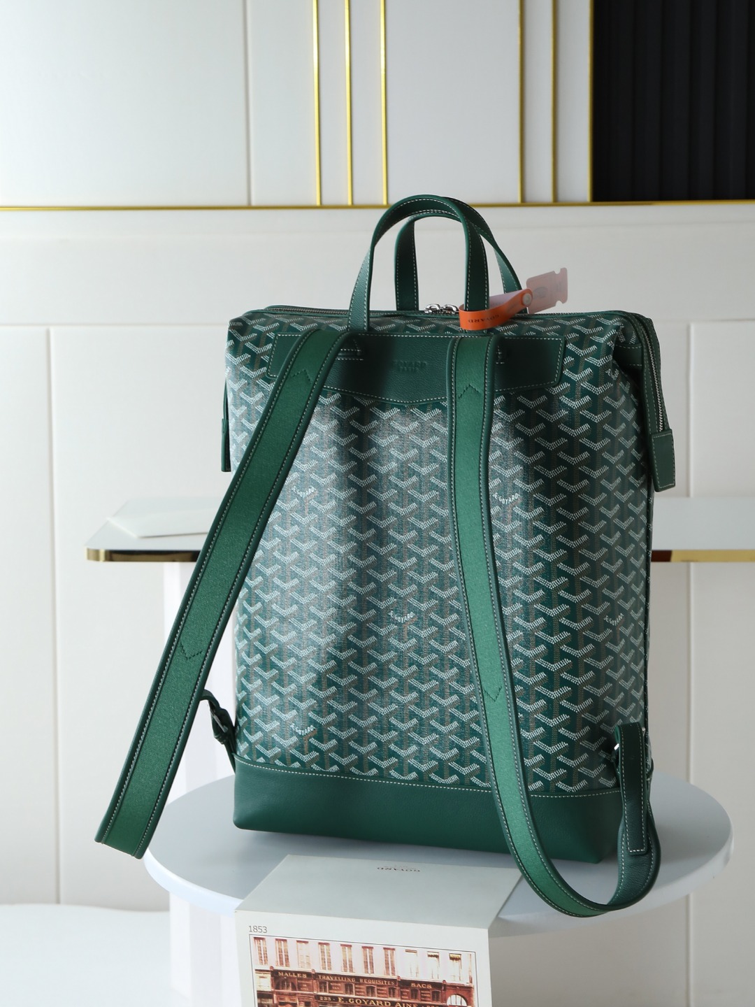 GOYARD 戈雅 双肩 Cisalpin (Canvas and Leather) — Backpack-F0-CISALPMMLTY