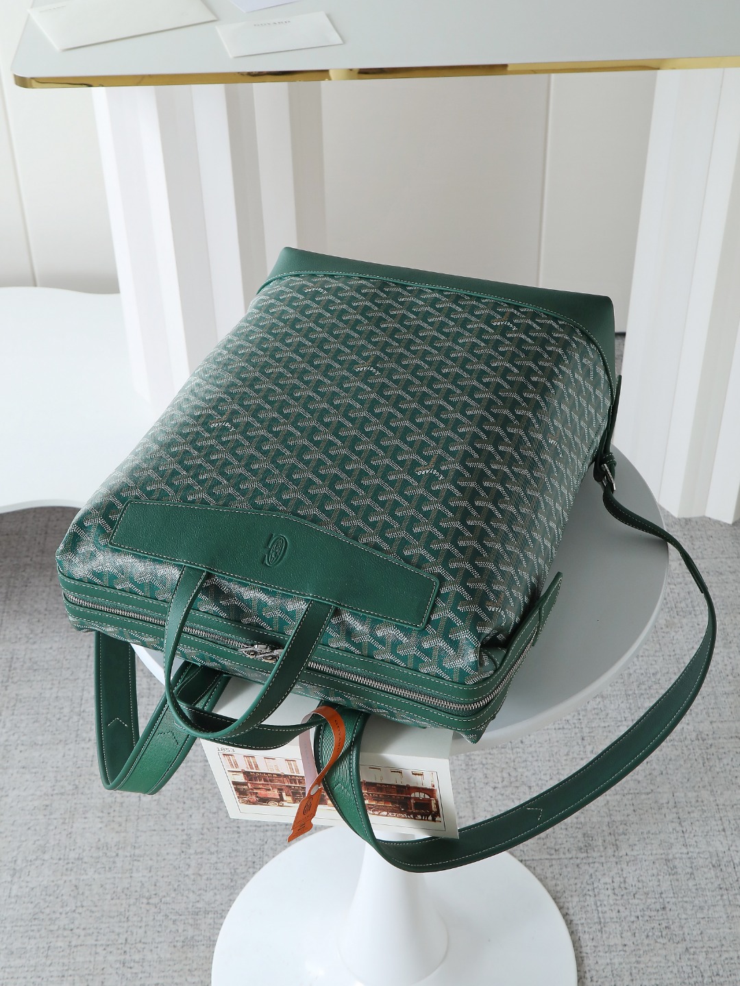GOYARD 戈雅 双肩 Cisalpin (Canvas and Leather) — Backpack-F0-CISALPMMLTY