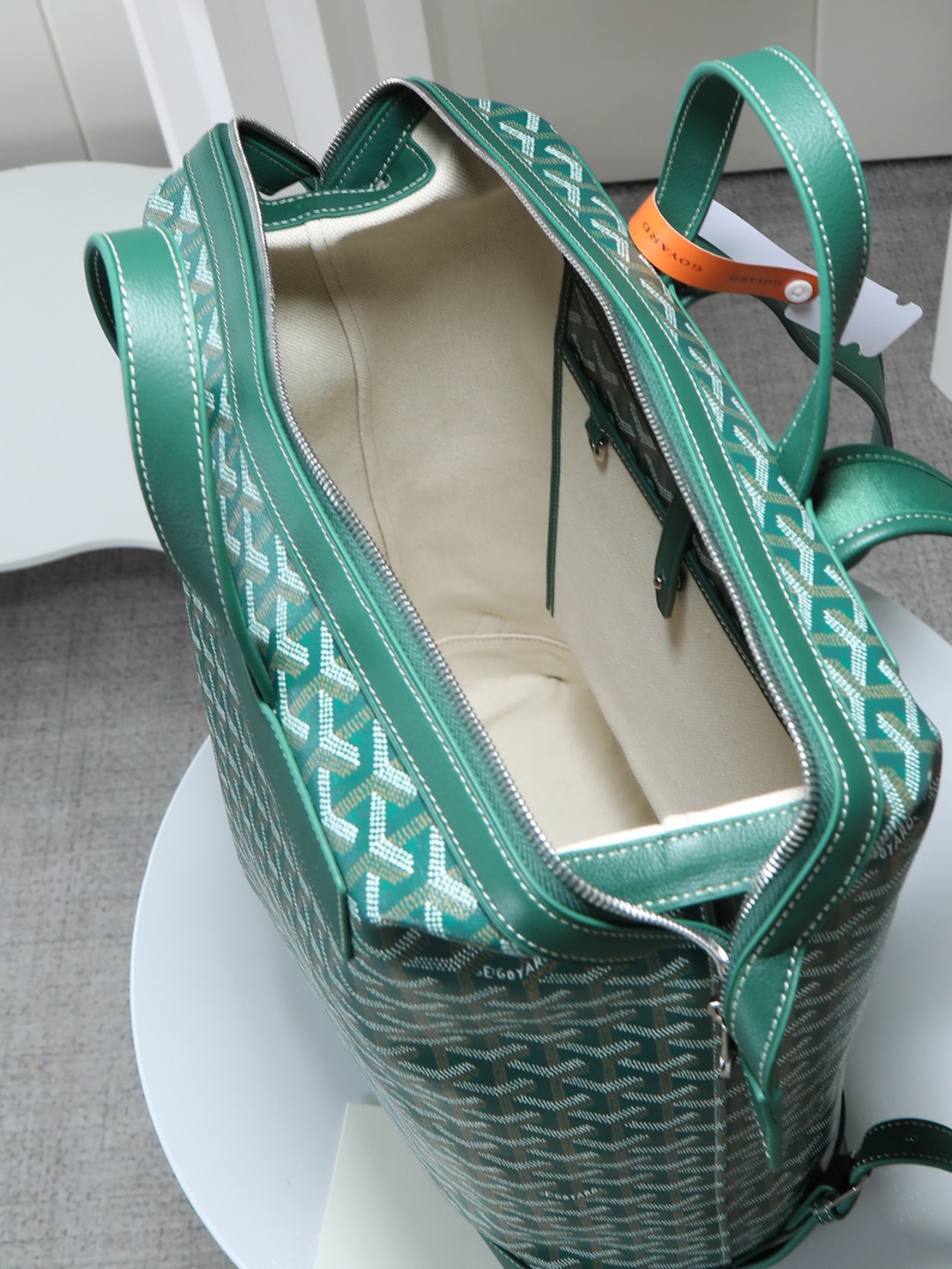 GOYARD 戈雅 双肩 Cisalpin (Canvas and Leather) — Backpack-F0-CISALPMMLTY
