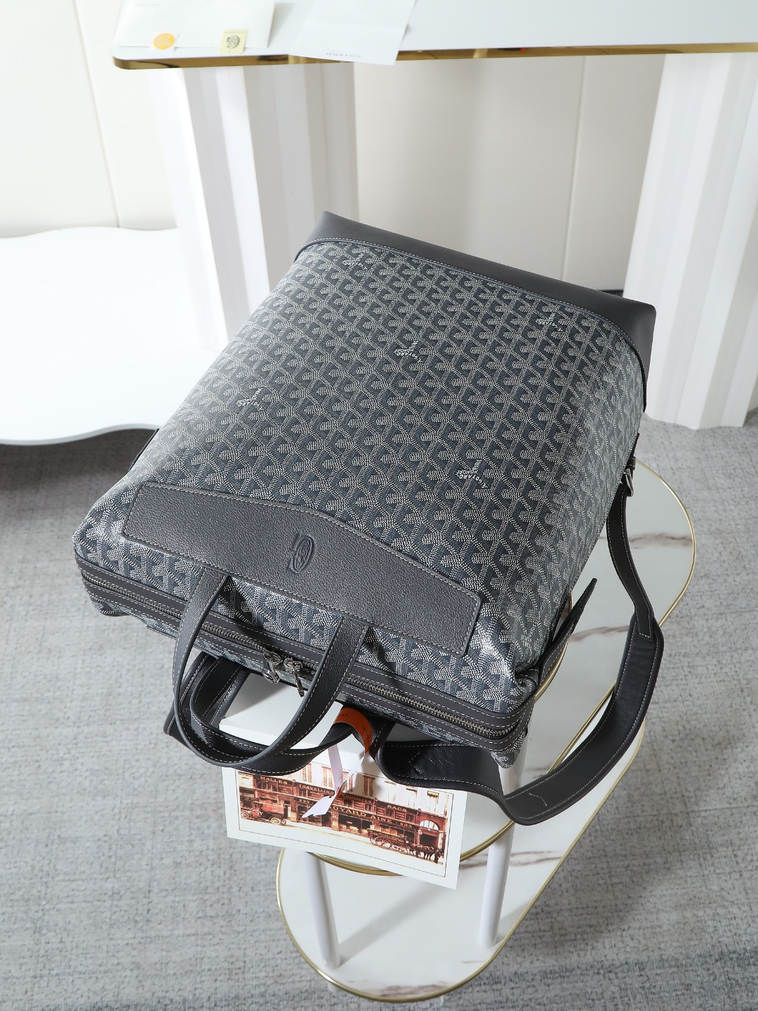 GOYARD 戈雅 双肩 Cisalpin (Canvas and Leather) — Backpack-F0-CISALPMMLTY
