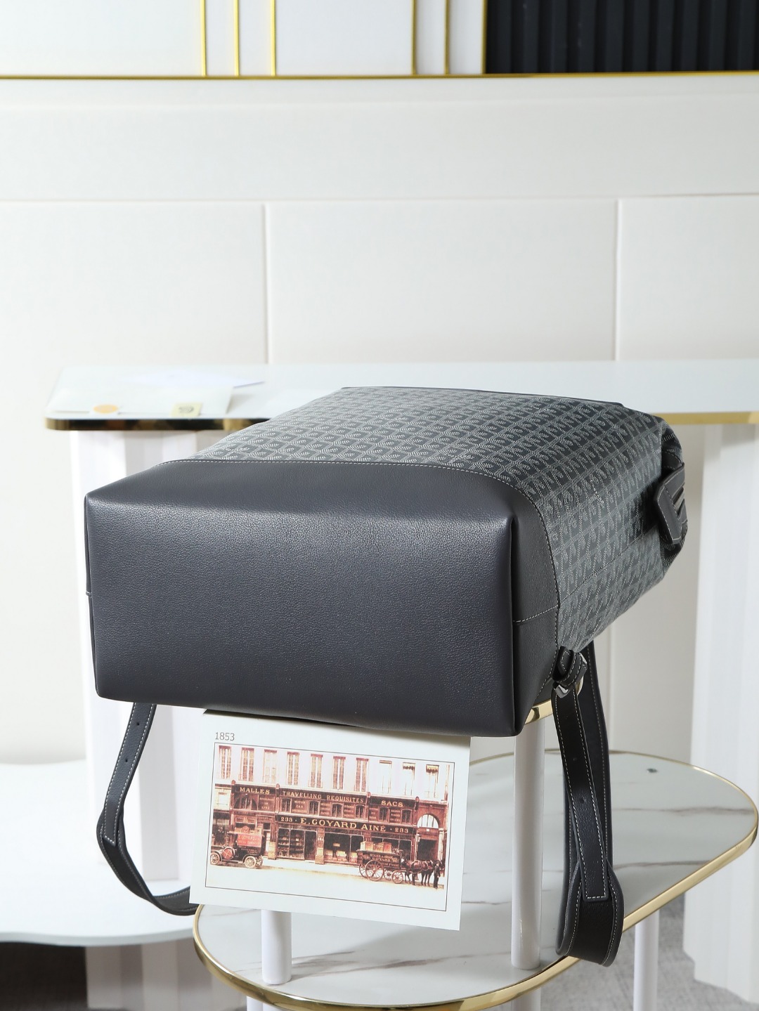 GOYARD 戈雅 双肩 Cisalpin (Canvas and Leather) — Backpack-F0-CISALPMMLTY