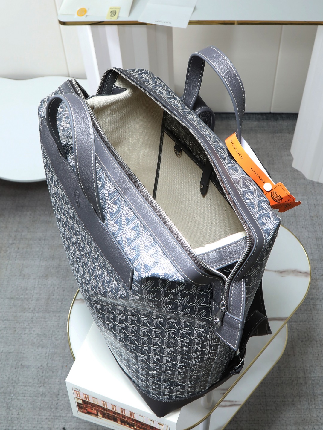 GOYARD 戈雅 双肩 Cisalpin (Canvas and Leather) — Backpack-F0-CISALPMMLTY