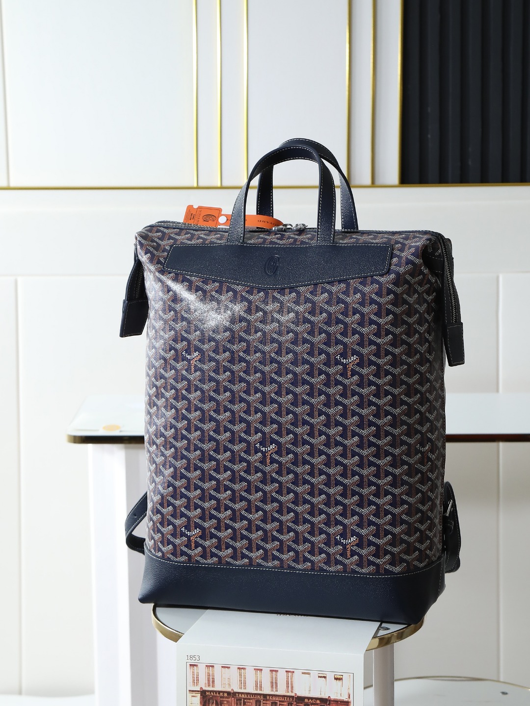 GOYARD 戈雅 双肩 Cisalpin (Canvas and Leather) — Backpack-F0-CISALPMMLTY