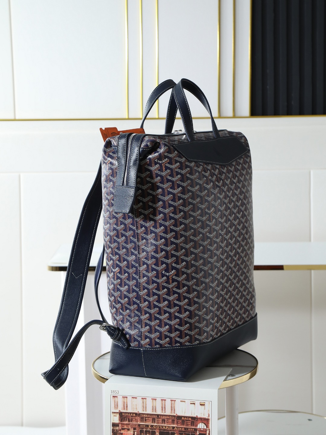 GOYARD 戈雅 双肩 Cisalpin (Canvas and Leather) — Backpack-F0-CISALPMMLTY