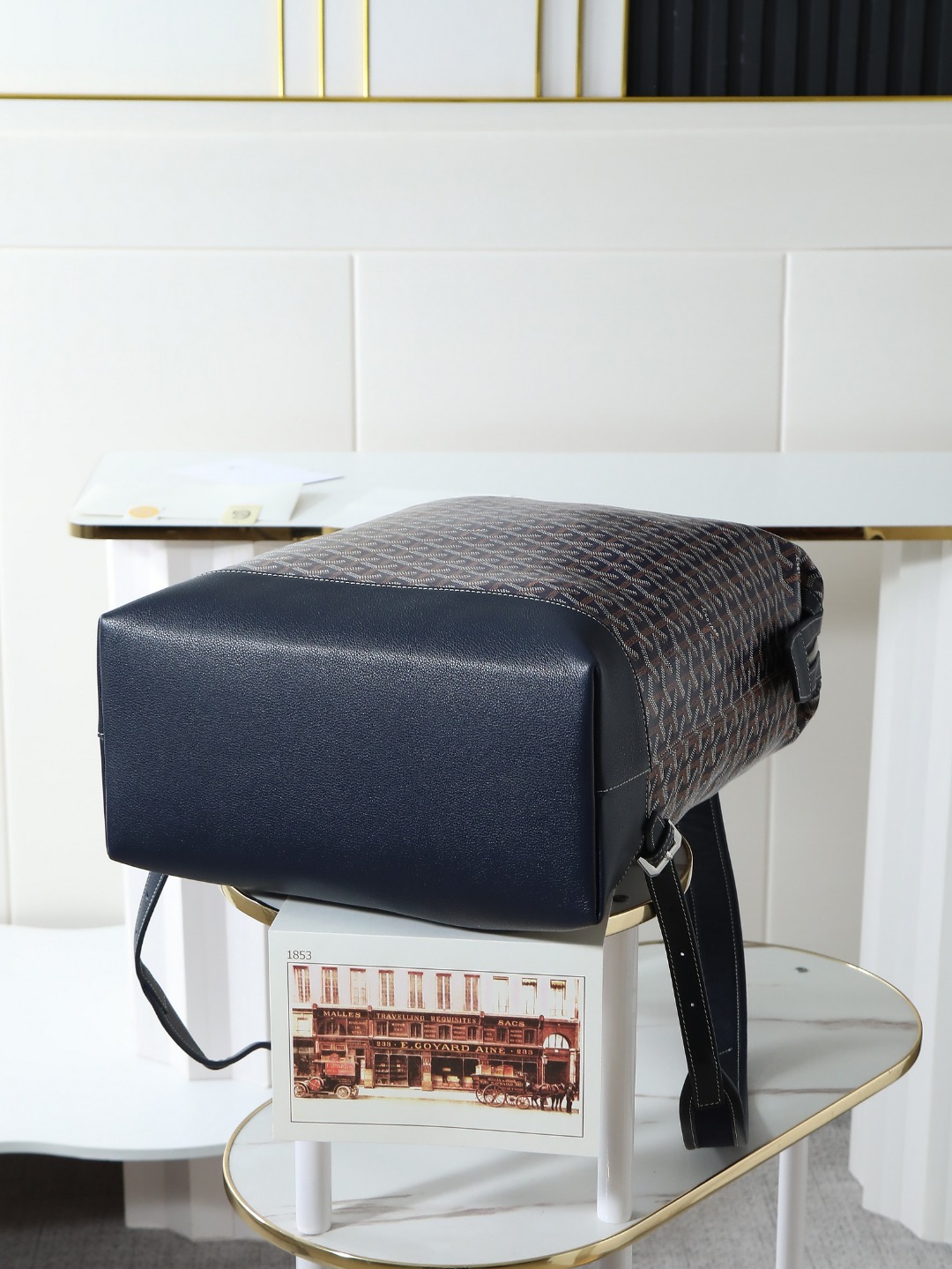 GOYARD 戈雅 双肩 Cisalpin (Canvas and Leather) — Backpack-F0-CISALPMMLTY