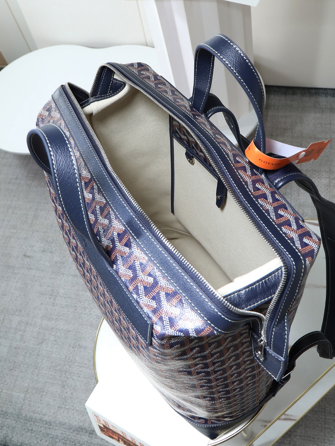 GOYARD 戈雅 双肩 Cisalpin (Canvas and Leather) — Backpack-F0-CISALPMMLTY
