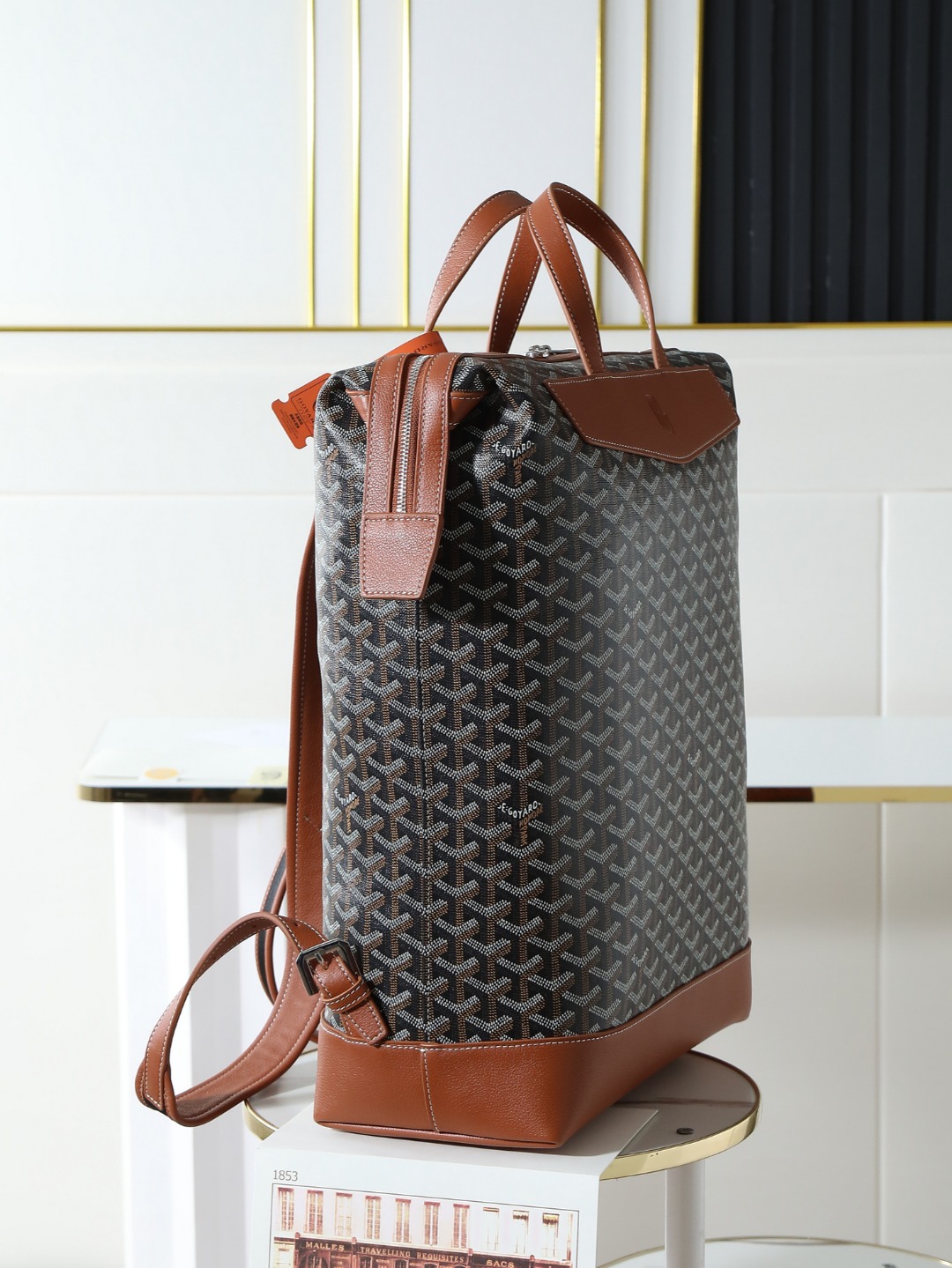 GOYARD 戈雅 双肩 Cisalpin (Canvas and Leather) — Backpack-F0-CISALPMMLTY