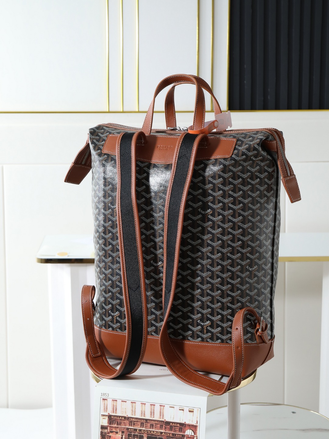 GOYARD 戈雅 双肩 Cisalpin (Canvas and Leather) — Backpack-F0-CISALPMMLTY