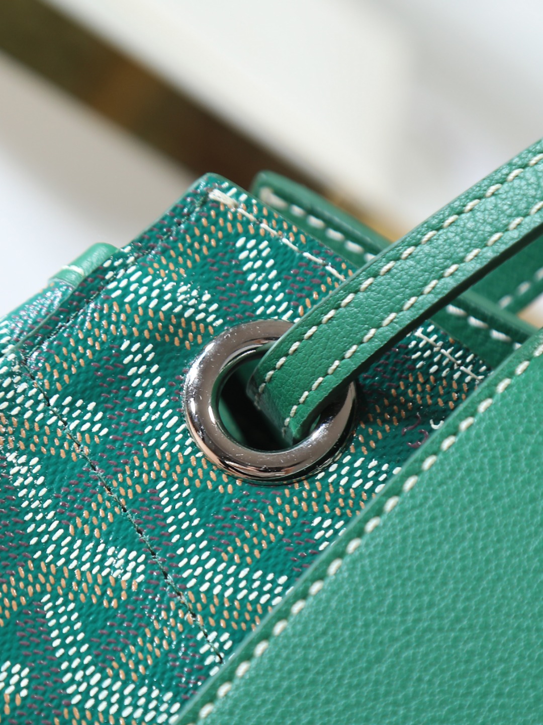 GOYARD 戈雅手提单肩  Rouette (Canvas and Leather) — Shoulder Handbag-F0-ROUETTPMLTY