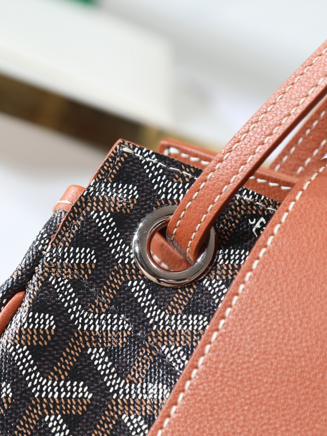 GOYARD 戈雅手提单肩  Rouette (Canvas and Leather) — Shoulder Handbag-F0-ROUETTPMLTY
