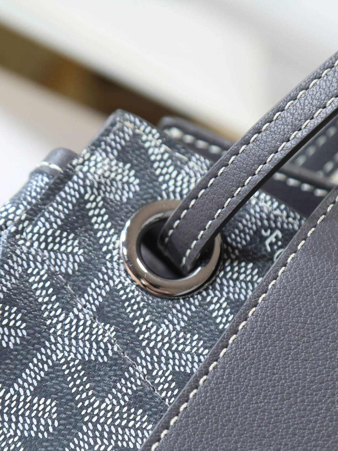 GOYARD 戈雅手提单肩  Rouette (Canvas and Leather) — Shoulder Handbag-F0-ROUETTPMLTY