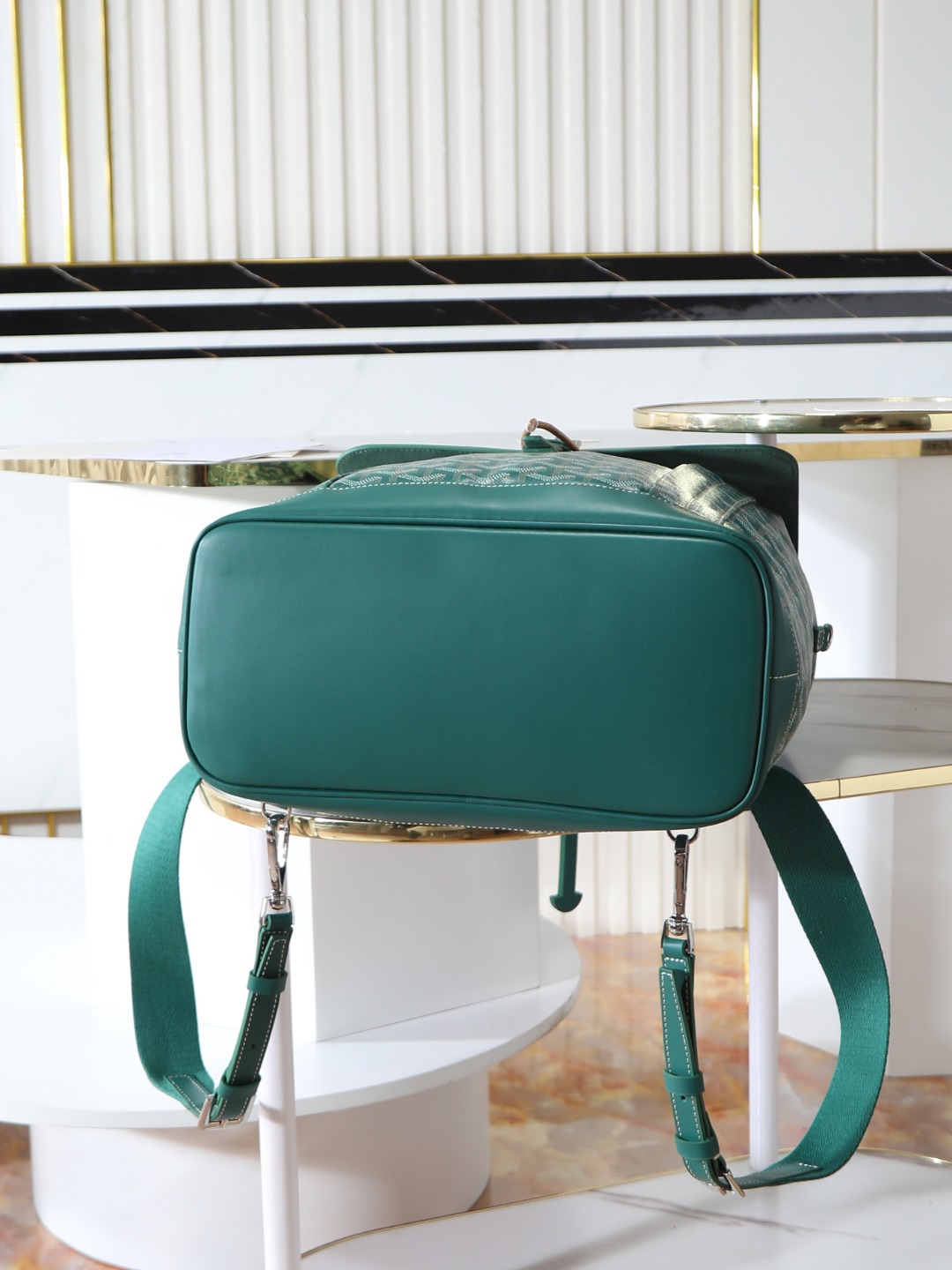 GOYARD 戈雅 双肩 Cisalpin (Canvas and Leather) — Backpack-F0-ALPIN2MMLTY