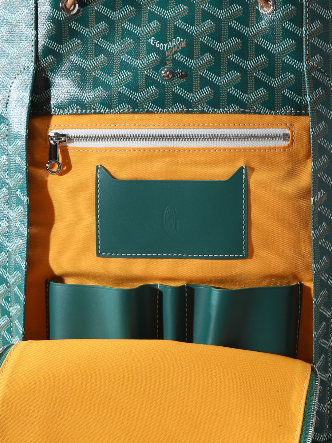 GOYARD 戈雅 双肩 Cisalpin (Canvas and Leather) — Backpack-F0-ALPIN2MMLTY