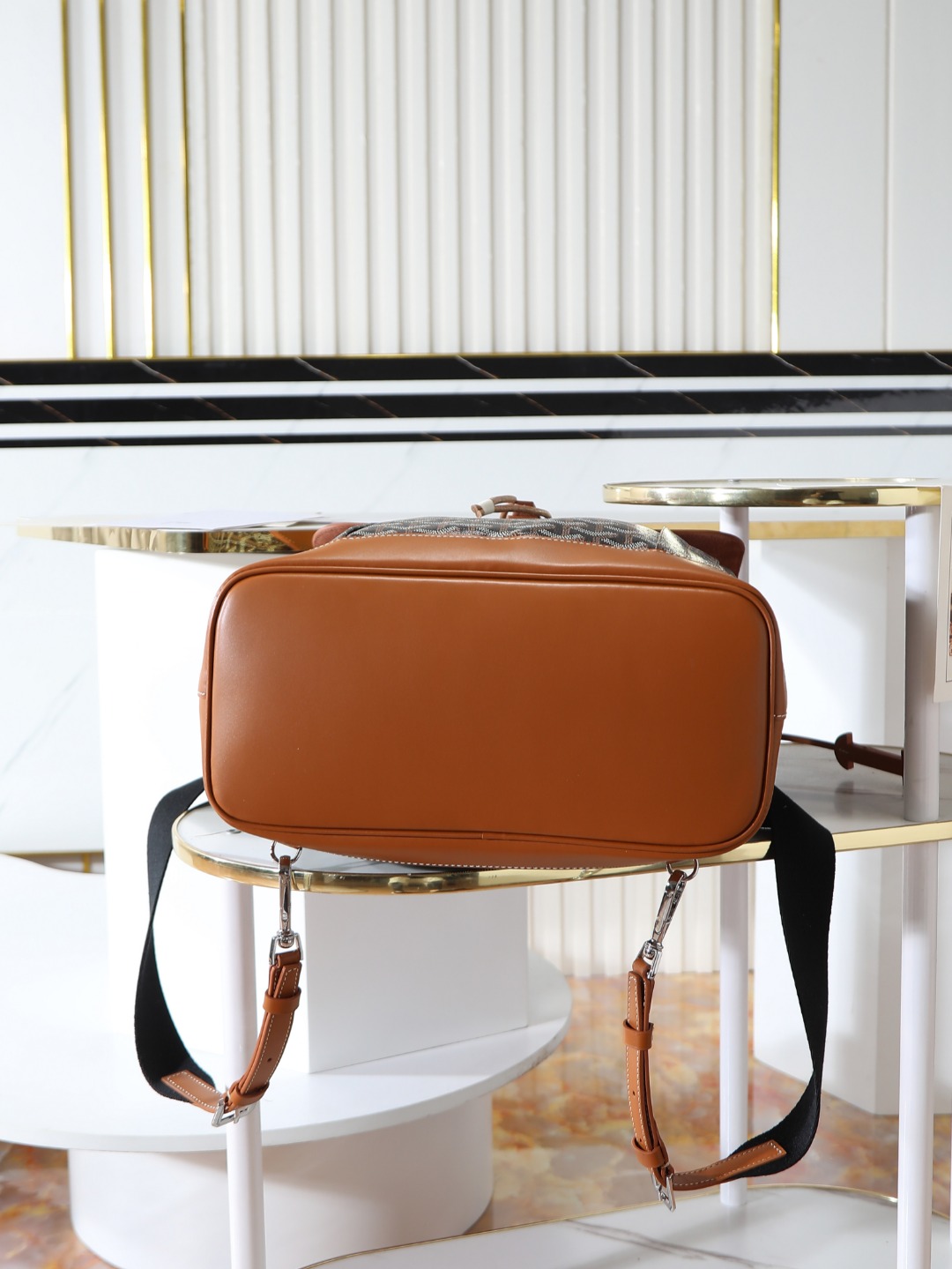 GOYARD 戈雅 双肩 Cisalpin (Canvas and Leather) — Backpack-F0-ALPIN2MMLTY