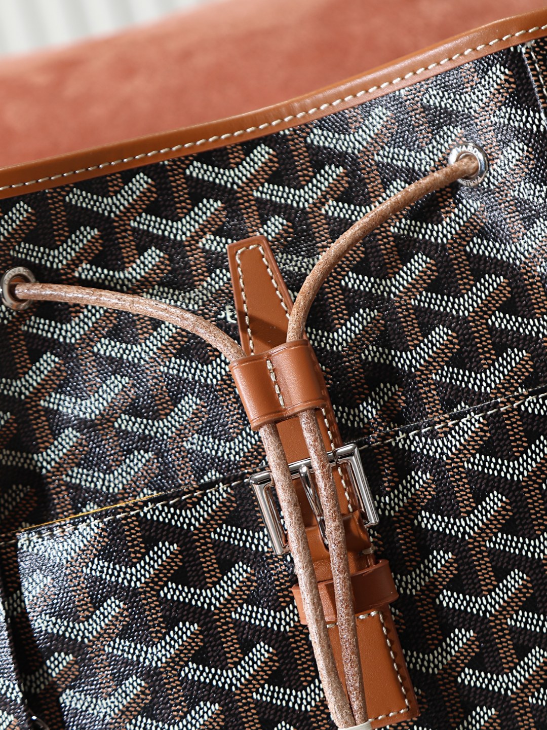 GOYARD 戈雅 双肩 Cisalpin (Canvas and Leather) — Backpack-F0-ALPIN2MMLTY