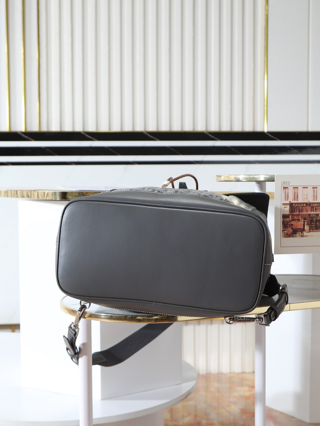GOYARD 戈雅 双肩 Cisalpin (Canvas and Leather) — Backpack-F0-ALPIN2MMLTY