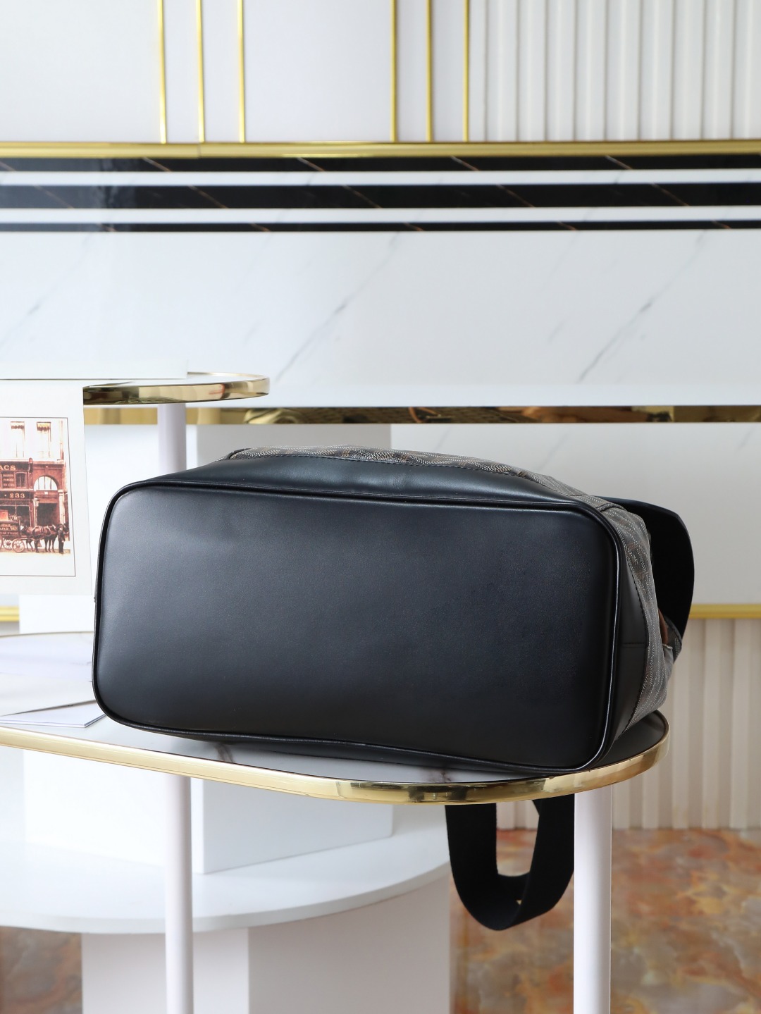 GOYARD 戈雅 双肩 Cisalpin (Canvas and Leather) — Backpack-F0-ALPIN2MMLTY