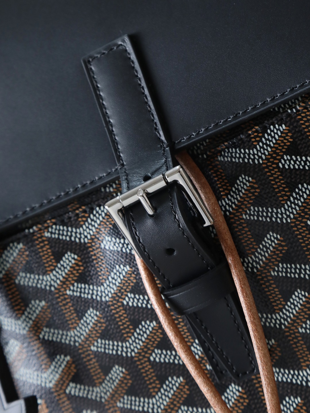 GOYARD 戈雅 双肩 Cisalpin (Canvas and Leather) — Backpack-F0-ALPIN2MMLTY