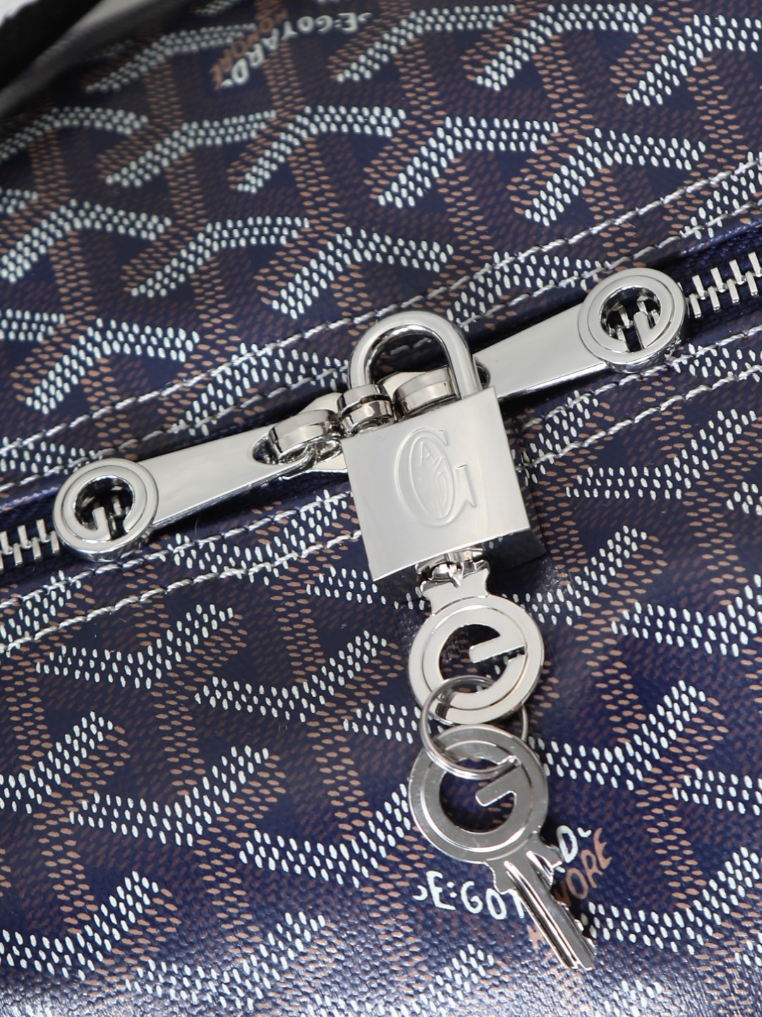 GOYARD 戈雅行李包 (Canvas and Leather) — Carry-on Bag-F0-BOSTON045TY