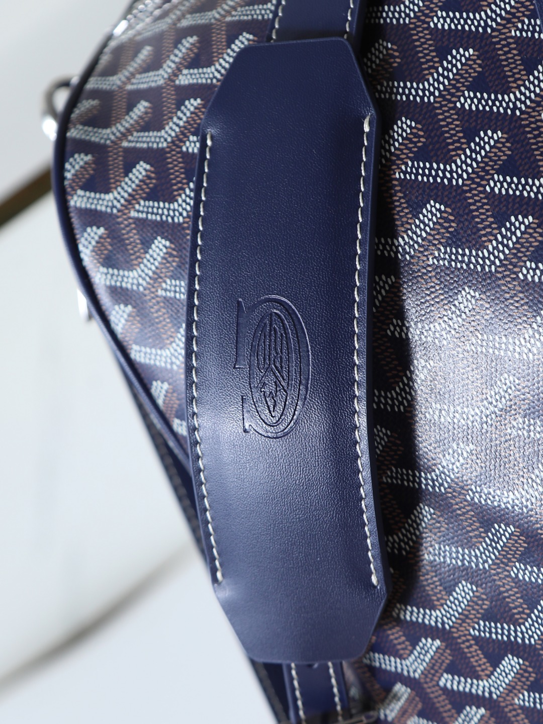 GOYARD 戈雅行李包 (Canvas and Leather) — Carry-on Bag-F0-BOSTON045TY