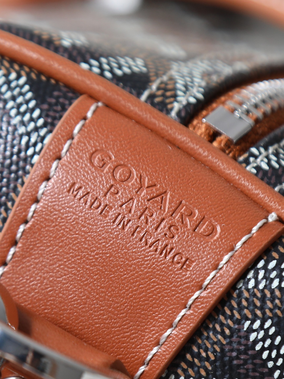 GOYARD 戈雅行李包 (Canvas and Leather) — Carry-on Bag-F0-BOSTON045TY