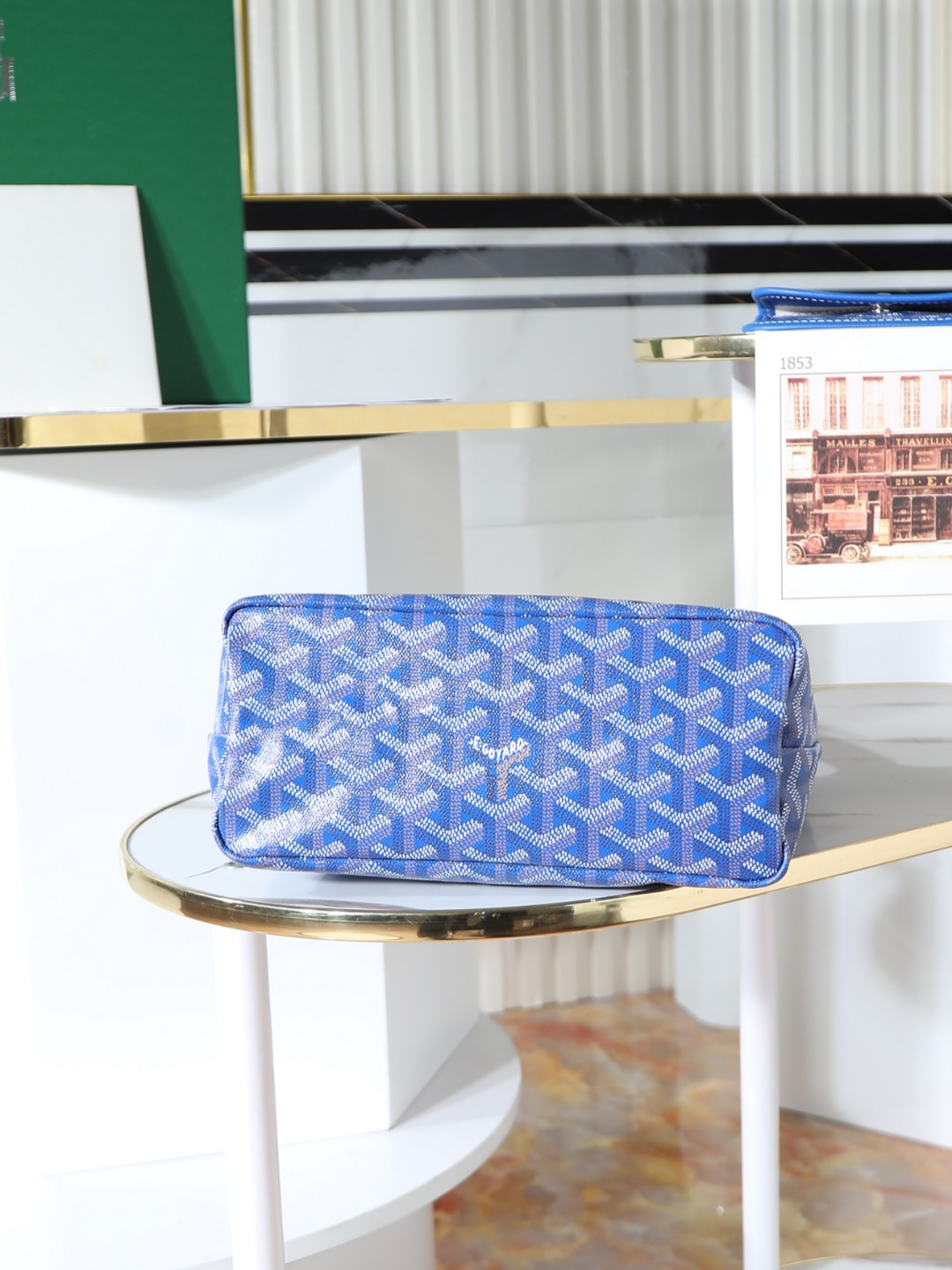 GOYARD 戈雅手提 Boheme Hobo (Canvas and Leather) — Shoulder Bag-F0-