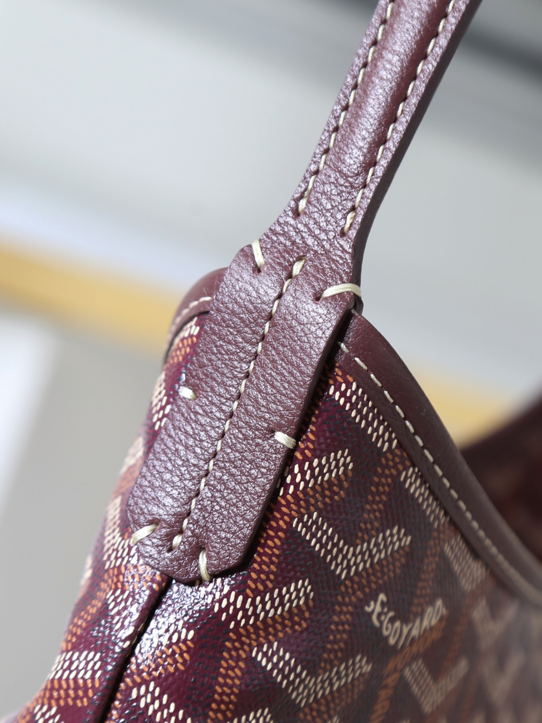 GOYARD 戈雅手提 Boheme Hobo (Canvas and Leather) — Shoulder Bag-F0-