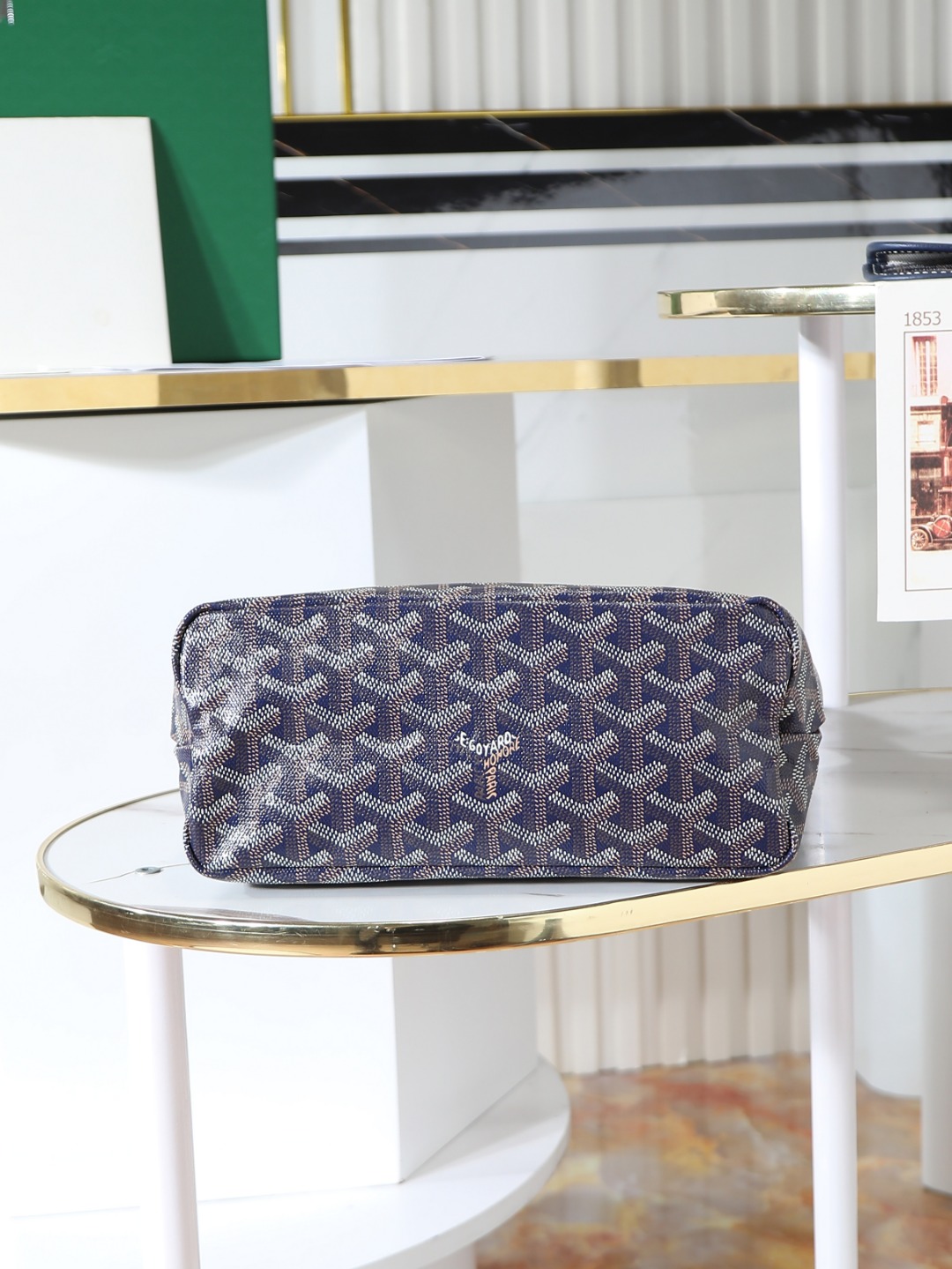 GOYARD 戈雅手提 Boheme Hobo (Canvas and Leather) — Shoulder Bag-F0-